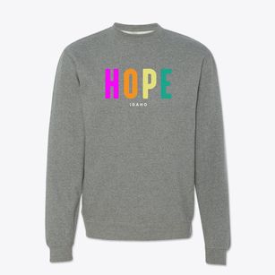 Hope Idaho Color Pop Crewneck Sweatshirt