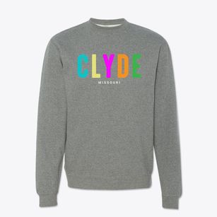 Clyde Missouri Color Pop Crewneck Sweatshirt