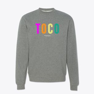 Toco Texas Color Pop Crewneck Sweatshirt