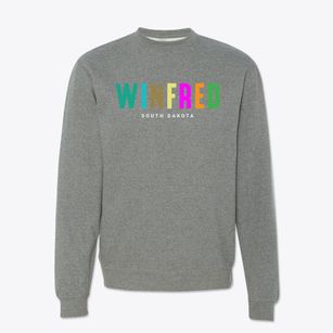 Winfred South Dakota Color Pop Crewneck Sweatshirt