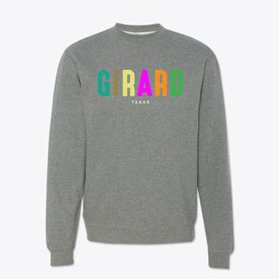 Girard Texas Color Pop Crewneck Sweatshirt