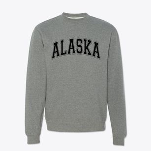  Alaska Varsity State Crewneck Sweatshirt