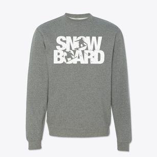   Snowboard Crewneck Sweatshirt