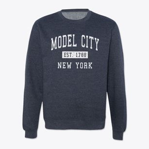 Model City New York Classic Established Crewneck Sweatshirt
