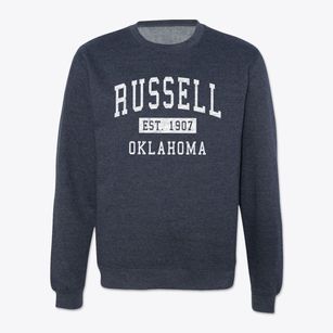 Russell Oklahoma Classic Established Crewneck Sweatshirt