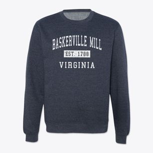 Baskerville Mill Virginia Classic Established Crewneck Sweatshirt