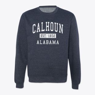 Calhoun Alabama Classic Established Crewneck Sweatshirt