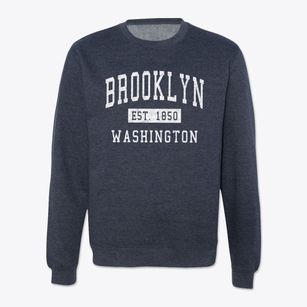 Brooklyn Washington Classic Established Crewneck Sweatshirt