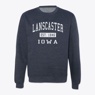 Lanscaster Iowa Classic Established Crewneck Sweatshirt