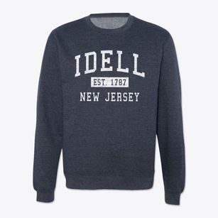 Idell New Jersey Classic Established Crewneck Sweatshirt