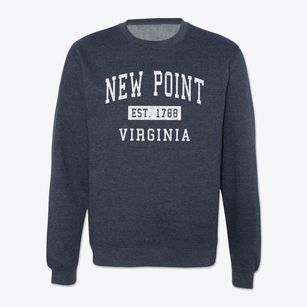 New Point Virginia Classic Established Crewneck Sweatshirt