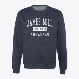 James Mill Arkansas Classic Established Crewneck Sweatshirt