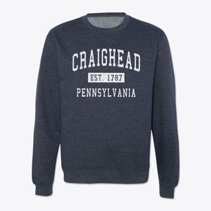 Craighead Pennsylvania Classic Established Crewneck Sweatshirt