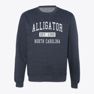 Alligator North Carolina Classic Established Crewneck Sweatshirt