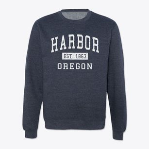 Harbor Oregon Classic Established Crewneck Sweatshirt