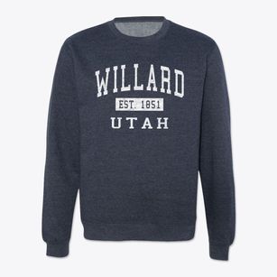 Willard Utah Classic Established Crewneck Sweatshirt