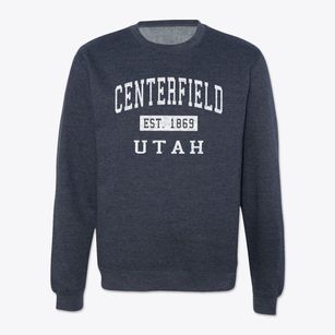 Centerfield Utah Classic Established Crewneck Sweatshirt