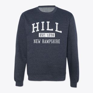 Hill New Hampshire Classic Established Crewneck Sweatshirt