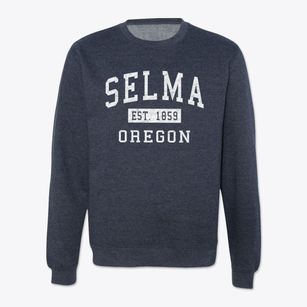 Selma Oregon Classic Established Crewneck Sweatshirt