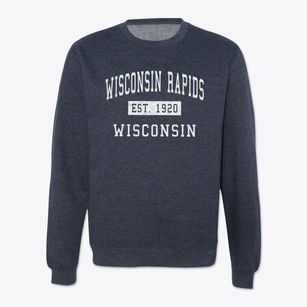 Wisconsin Rapids Wisconsin Classic Established Crewneck Sweatshirt