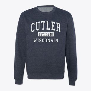 Cutler Wisconsin Classic Established Crewneck Sweatshirt