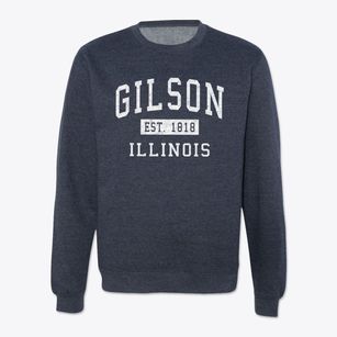 Gilson Illinois Classic Established Crewneck Sweatshirt