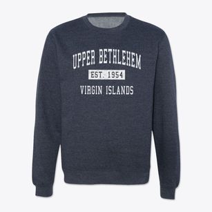 Upper Bethlehem Virgin Islands Classic Established Crewneck Sweatshirt