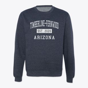 Timberline-fernwood Arizona Classic Established Crewneck Sweatshirt