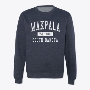 Wakpala South Dakota Classic Established Crewneck Sweatshirt