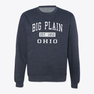 Big Plain Ohio Classic Established Crewneck Sweatshirt