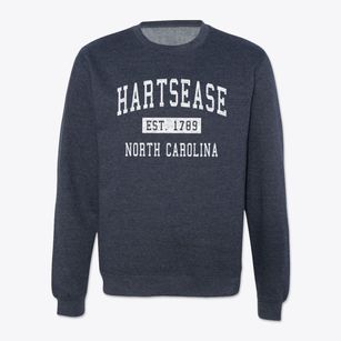 Hartsease North Carolina Classic Established Crewneck Sweatshirt