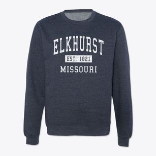 Elkhurst Missouri Classic Established Crewneck Sweatshirt