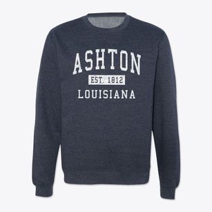 Ashton Louisiana Classic Established Crewneck Sweatshirt