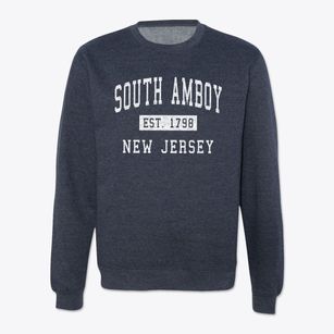 South Amboy New Jersey Classic Established Crewneck Sweatshirt