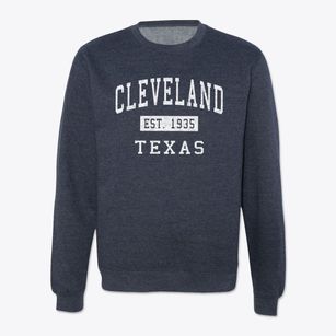 Cleveland Texas Classic Established Crewneck Sweatshirt