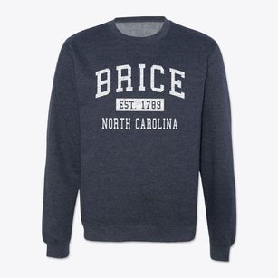 Brice North Carolina Classic Established Crewneck Sweatshirt