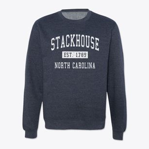 Stackhouse North Carolina Classic Established Crewneck Sweatshirt