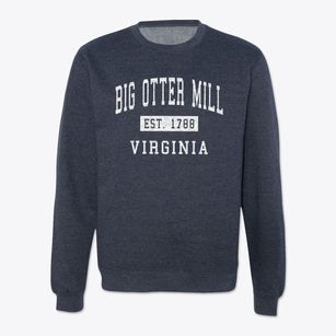 Big Otter Mill Virginia Classic Established Crewneck Sweatshirt