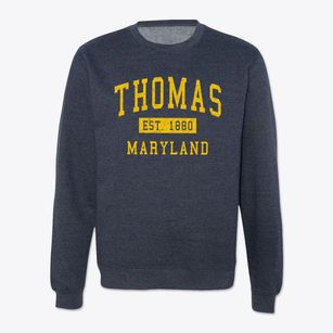 Thomas Maryland Classic Established Crewneck Sweatshirt
