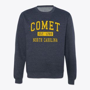 Comet North Carolina Classic Established Crewneck Sweatshirt