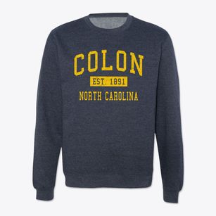 Colon North Carolina Classic Established Crewneck Sweatshirt