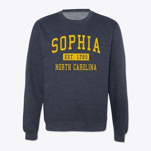 Sophia North Carolina Classic Established Crewneck Sweatshirt