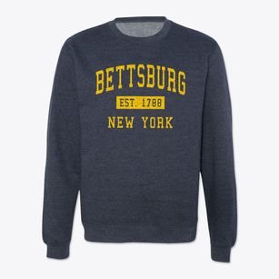 Bettsburg New York Classic Established Crewneck Sweatshirt