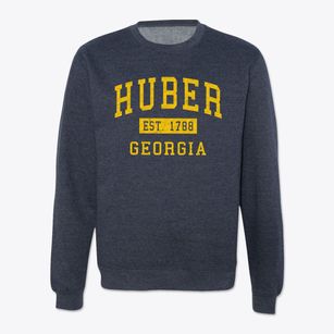 Huber Georgia Classic Established Crewneck Sweatshirt