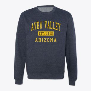 Avra Valley Arizona Classic Established Crewneck Sweatshirt
