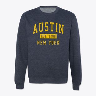 Austin New York Classic Established Crewneck Sweatshirt