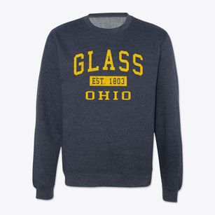 Glass Ohio Classic Established Crewneck Sweatshirt