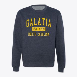 Galatia North Carolina Classic Established Crewneck Sweatshirt
