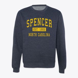 Spencer North Carolina Classic Established Crewneck Sweatshirt