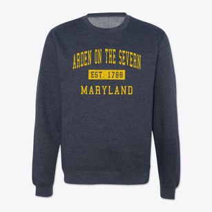 Arden On The Severn Maryland Classic Established Crewneck Sweatshirt